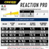 Cressi Reaction Pro blue | Diving Sports Canada